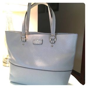 Kate Spade grey tote handbag